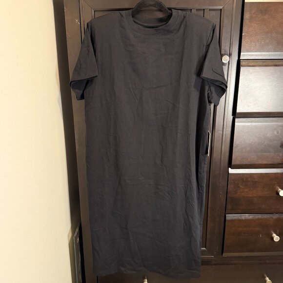 Brunette The Label Black Boxy Tee Dress | NWT - Picture 4 of 5